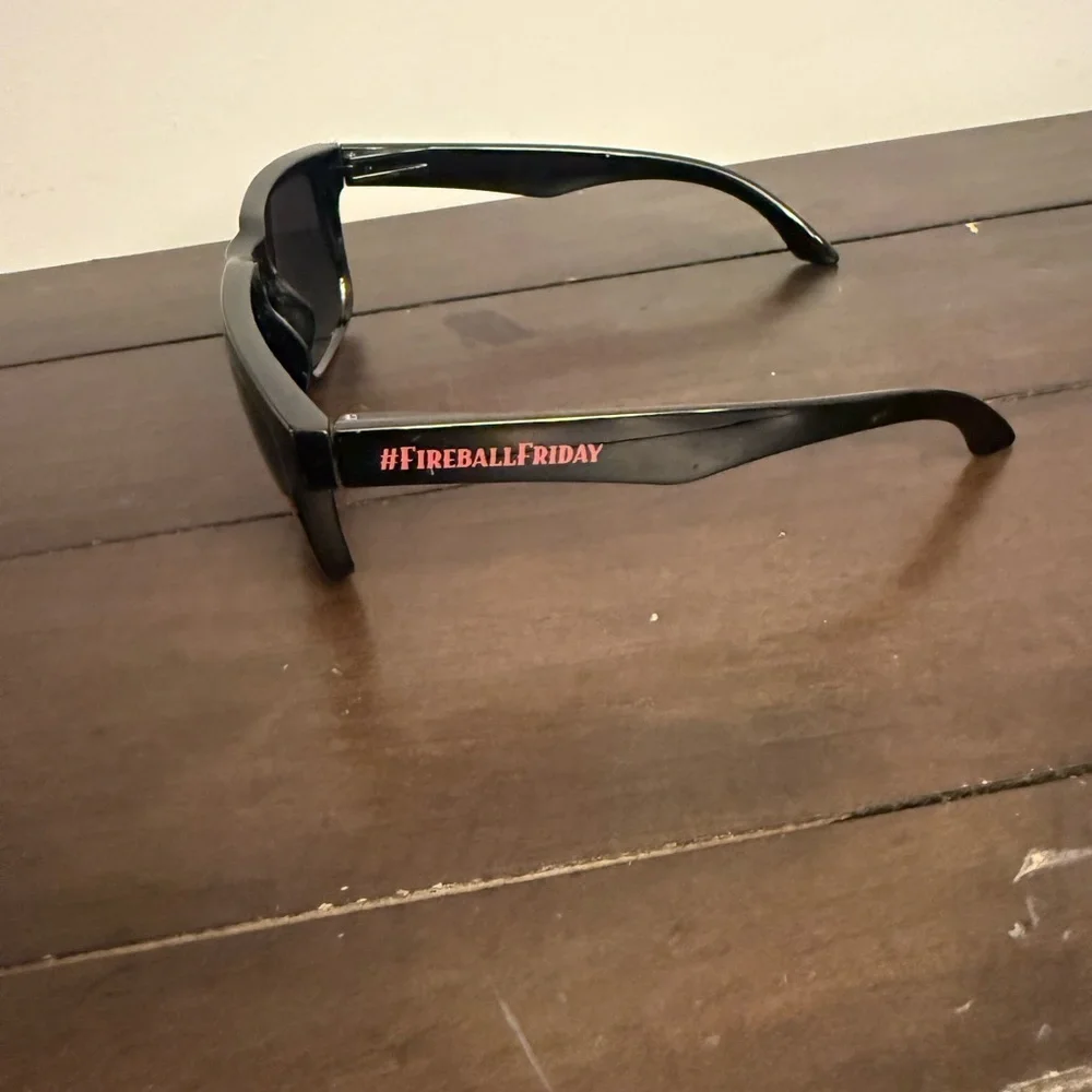 Fireball Cinnamon Whisky Sunglasses Black #FireballFriday Devil Logo